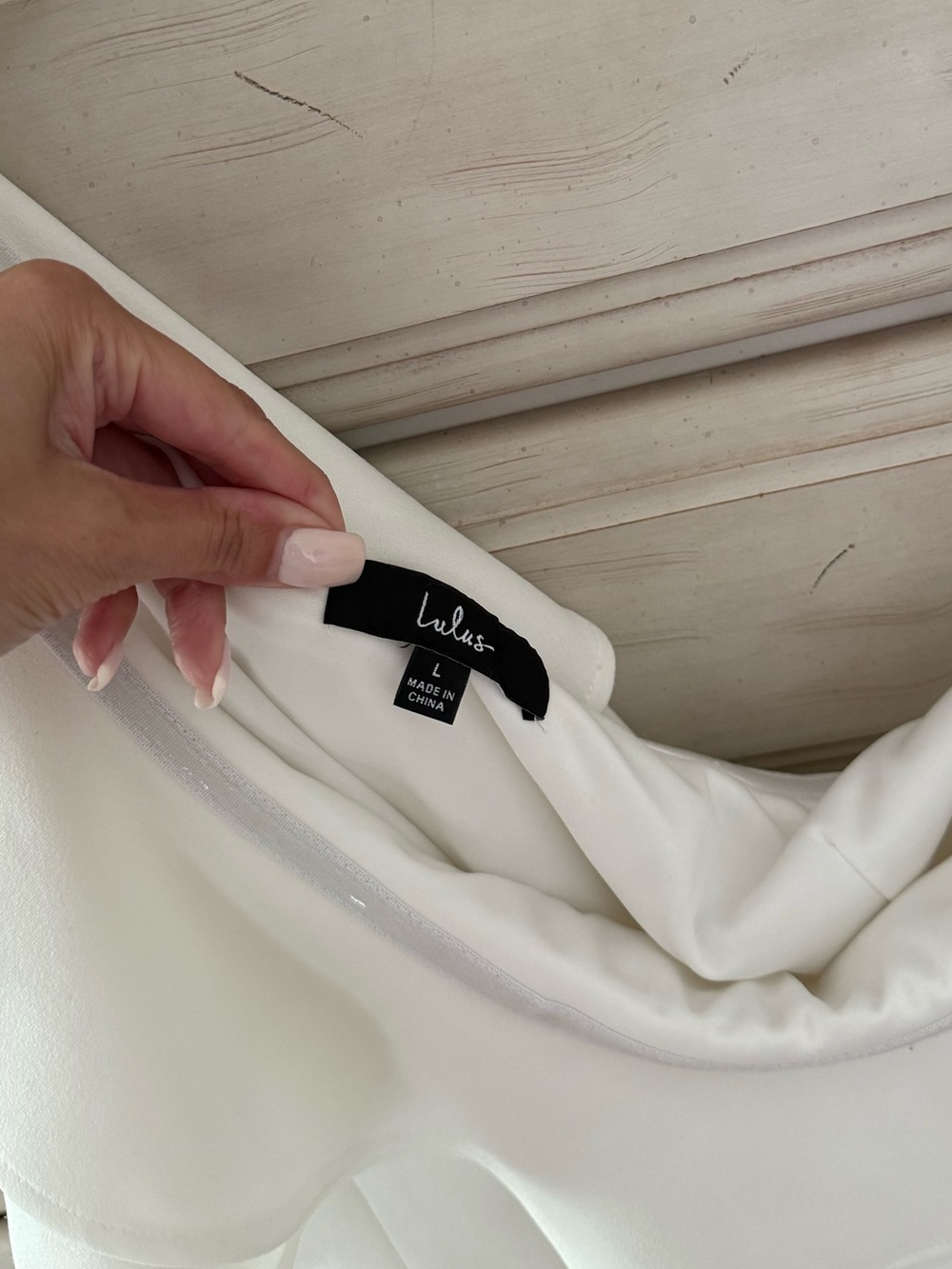 Lulus White Ruffle One Shoulder Dress - Picture 5 of 6